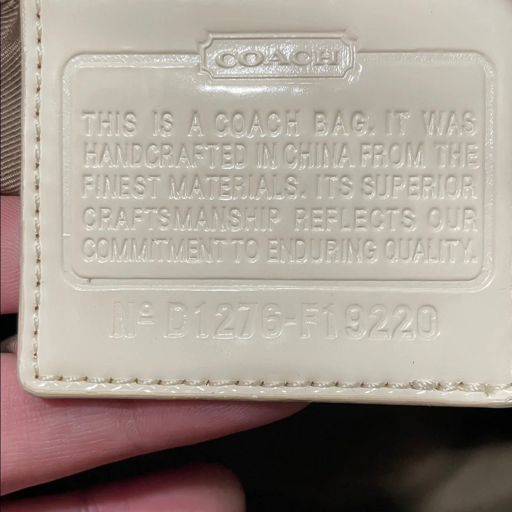 Coach Signiture hobo crossbody or shoulder bag and wallet